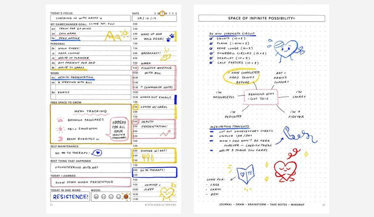 Passion Planner's Daily Schedule is the best free printable day planner sheet to download