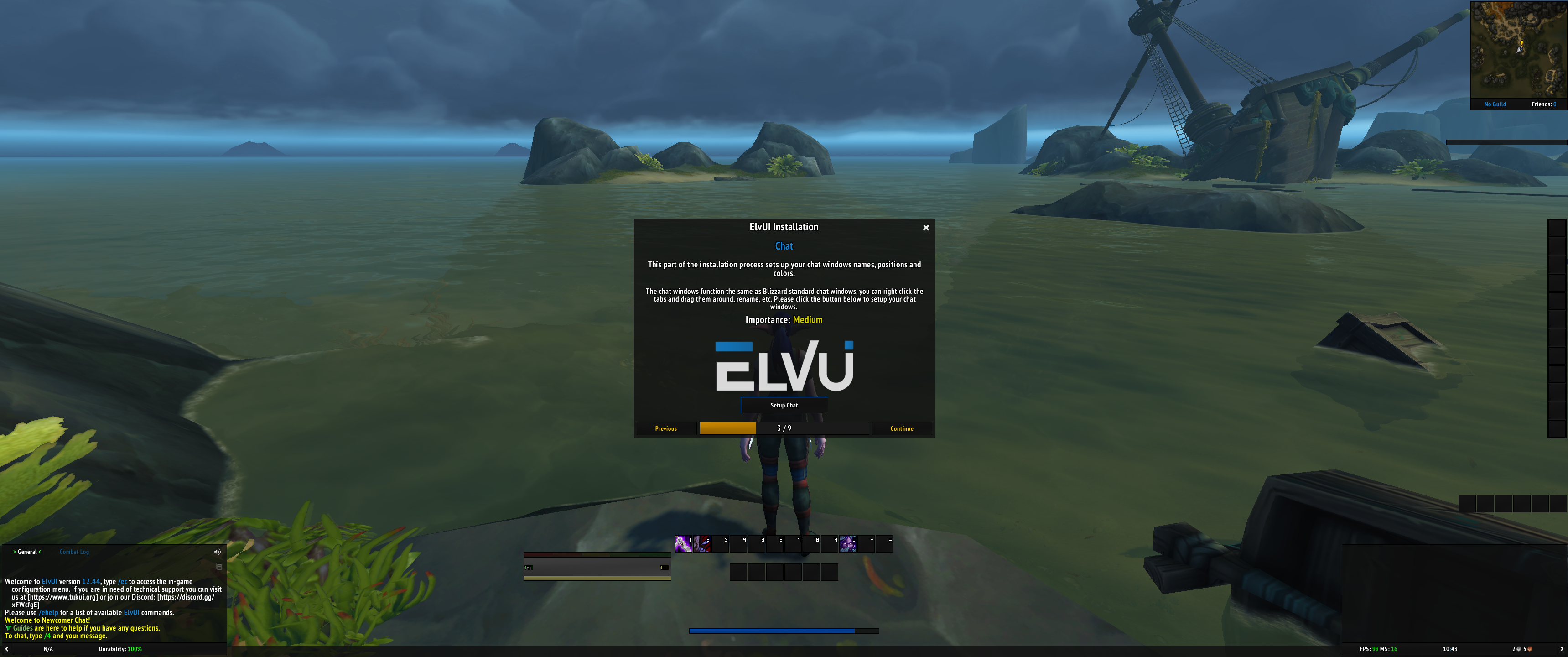 wow how to install elvui