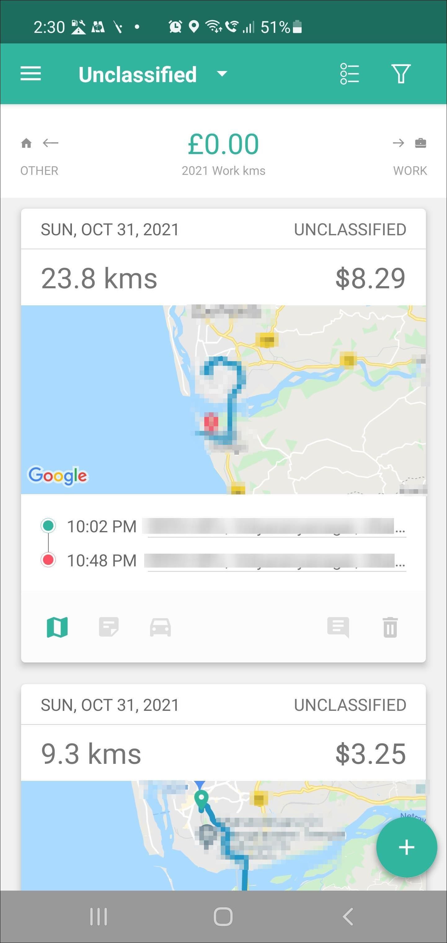 everlance mileage tracker app