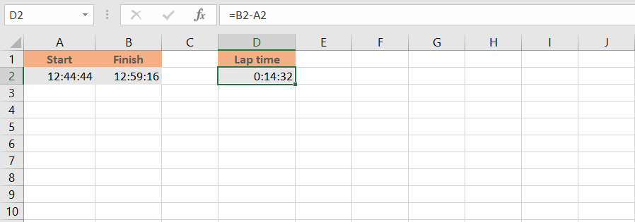 How To Subtract In Excel 2258