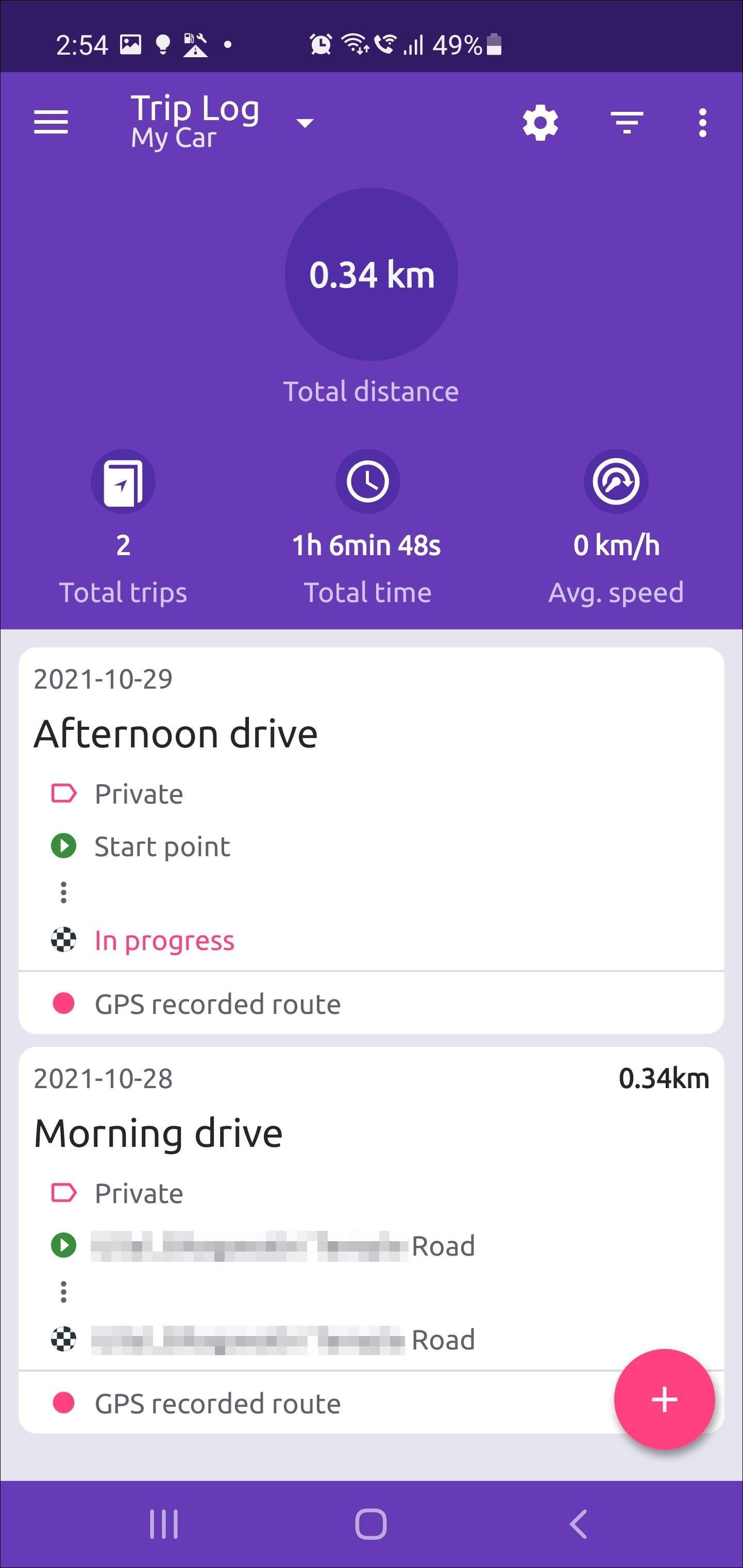 fuelio mileage tracker android 