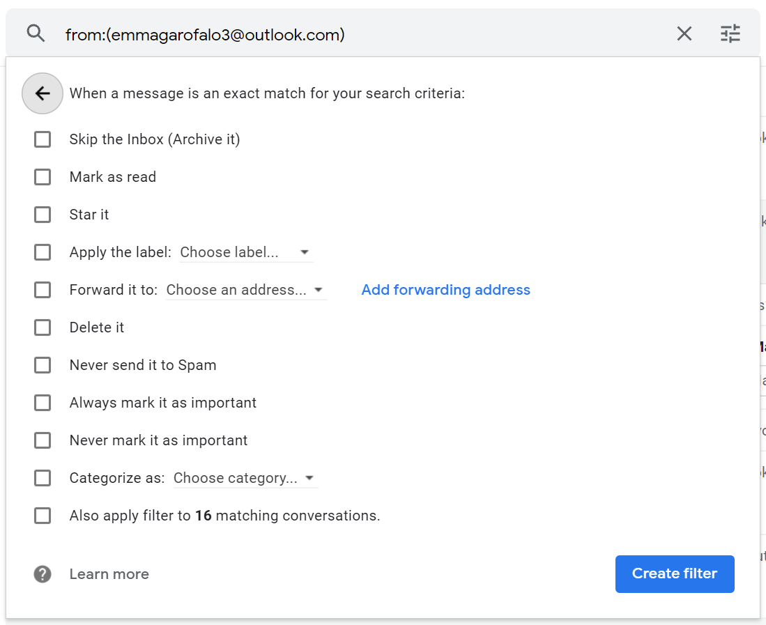 gmail filter subject wildcard 1 - 4 filtri Gmail intelligenti che ti aiutano a gestire troppe email