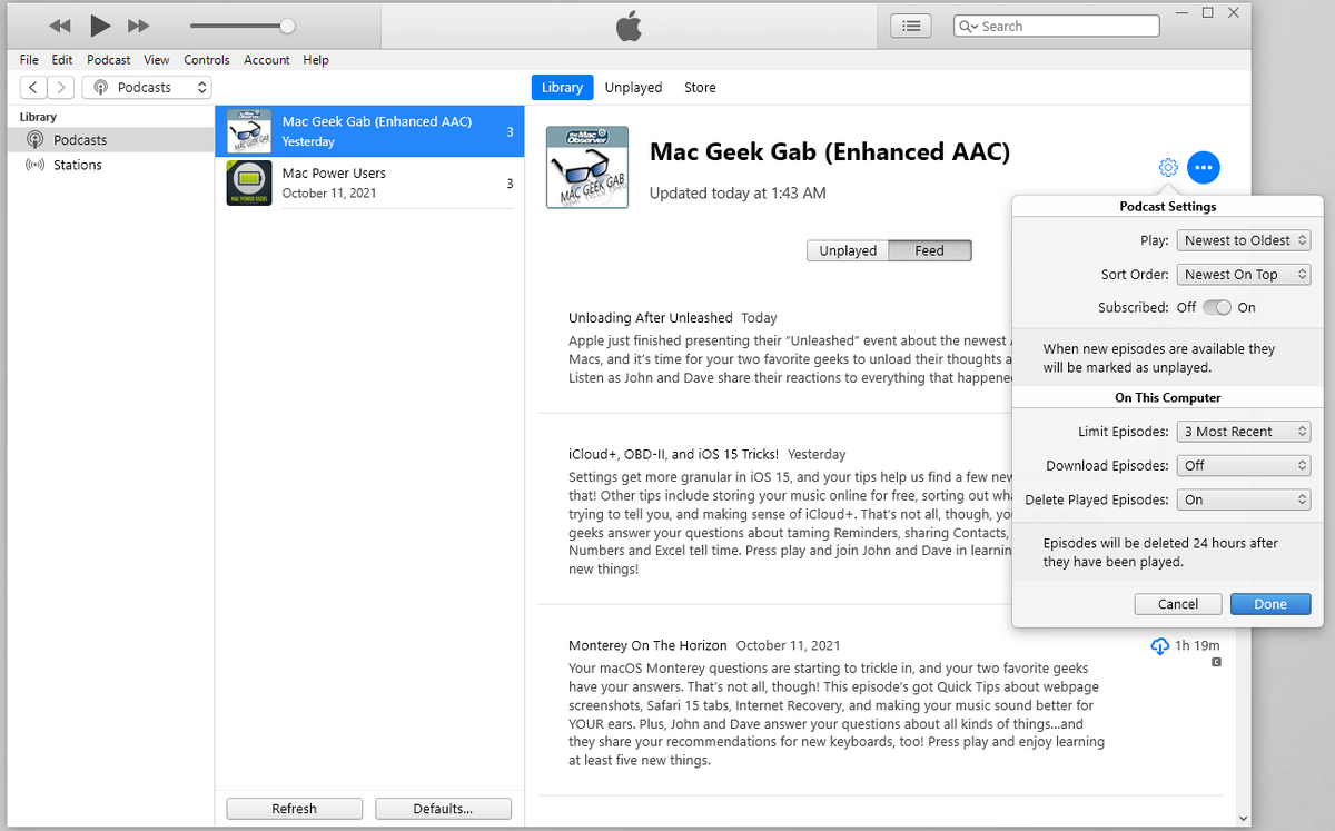 apple podcast app for pc