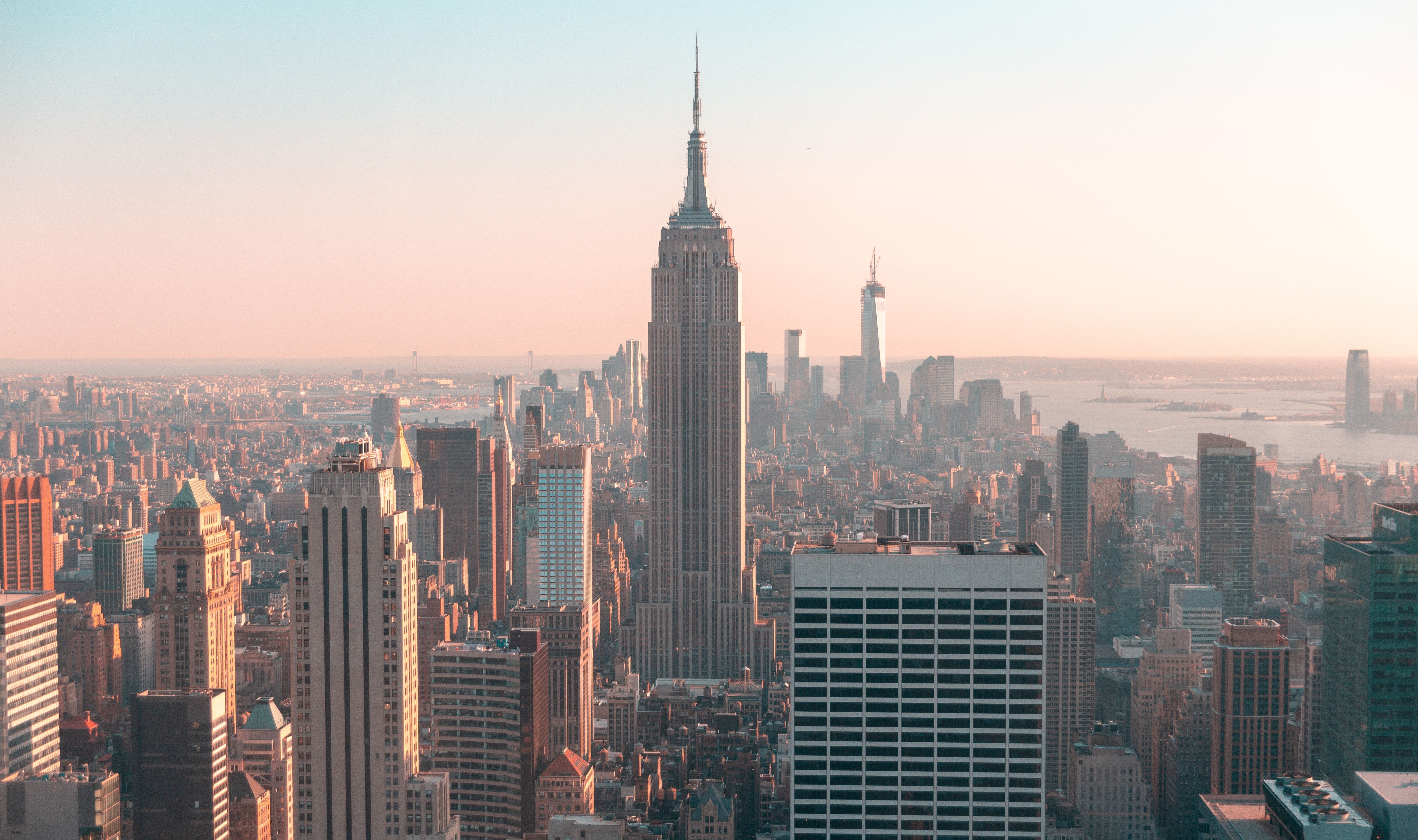 new york skyline photo