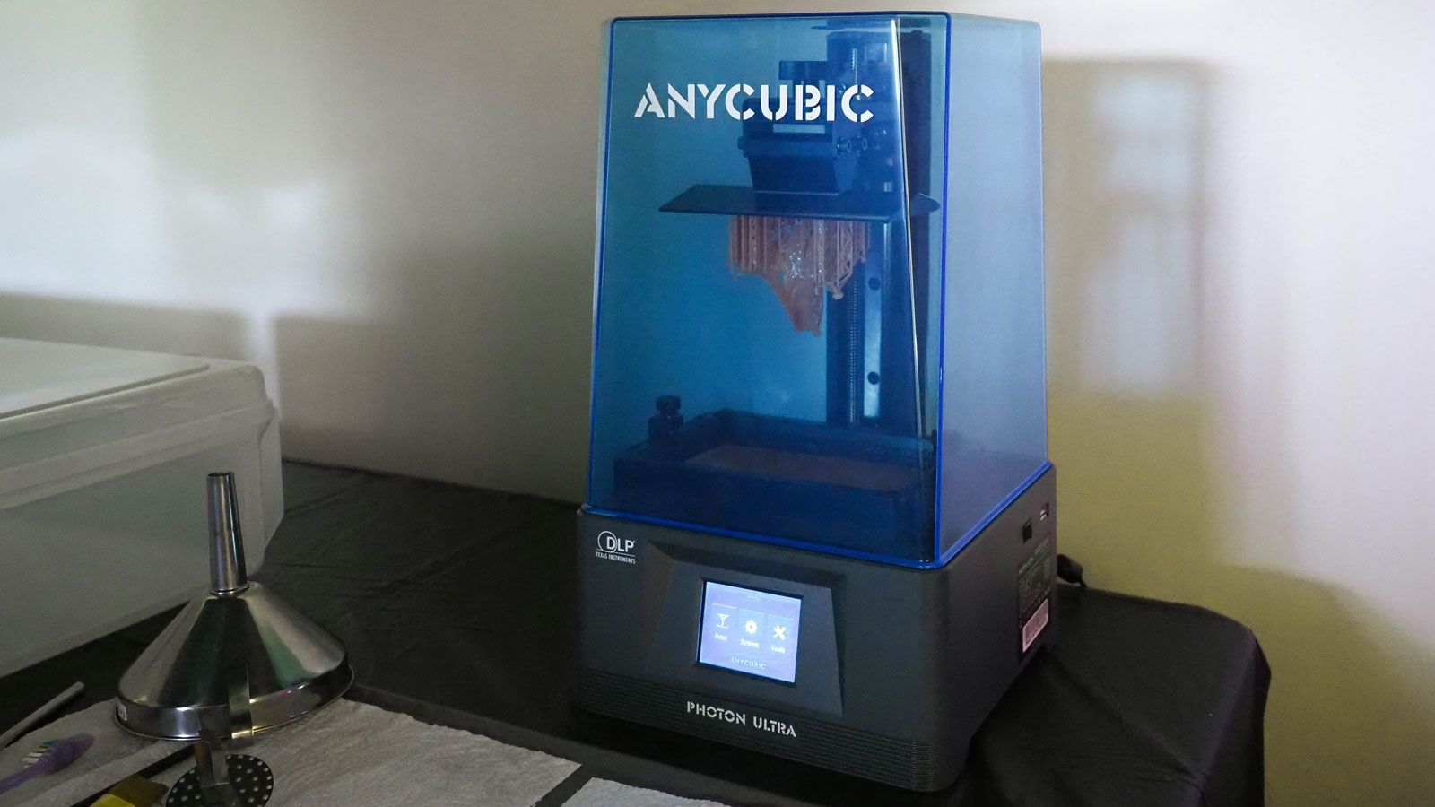 anycubic photon ultra print station