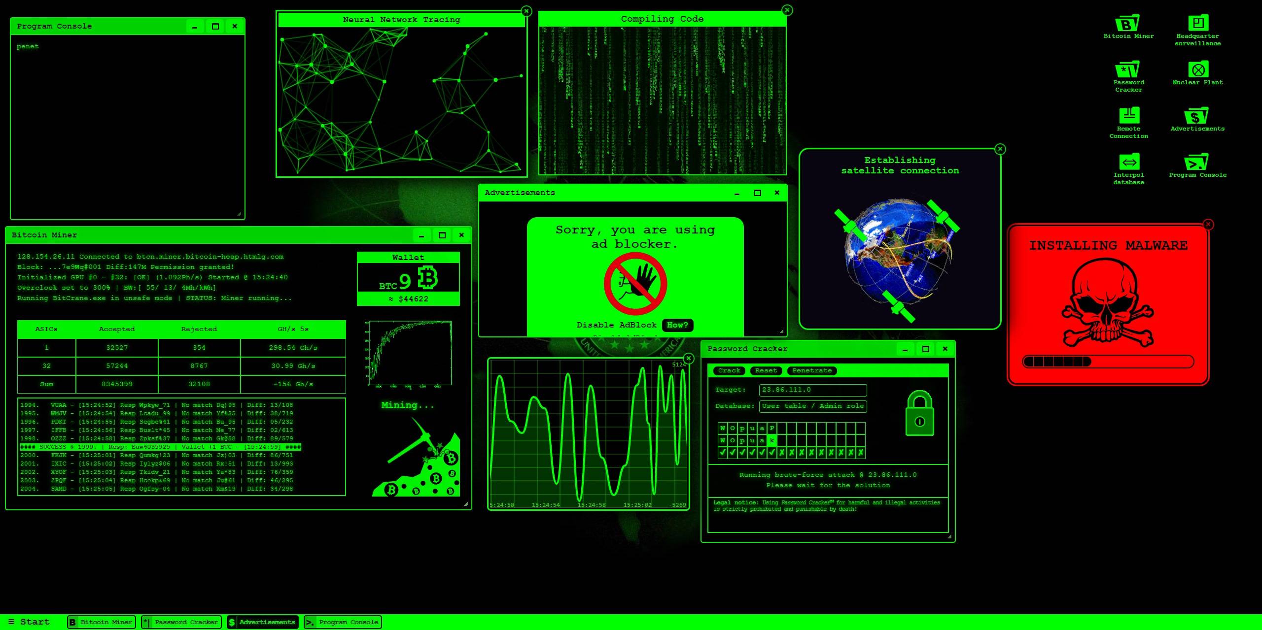 Simulator online hacker Online Hacker