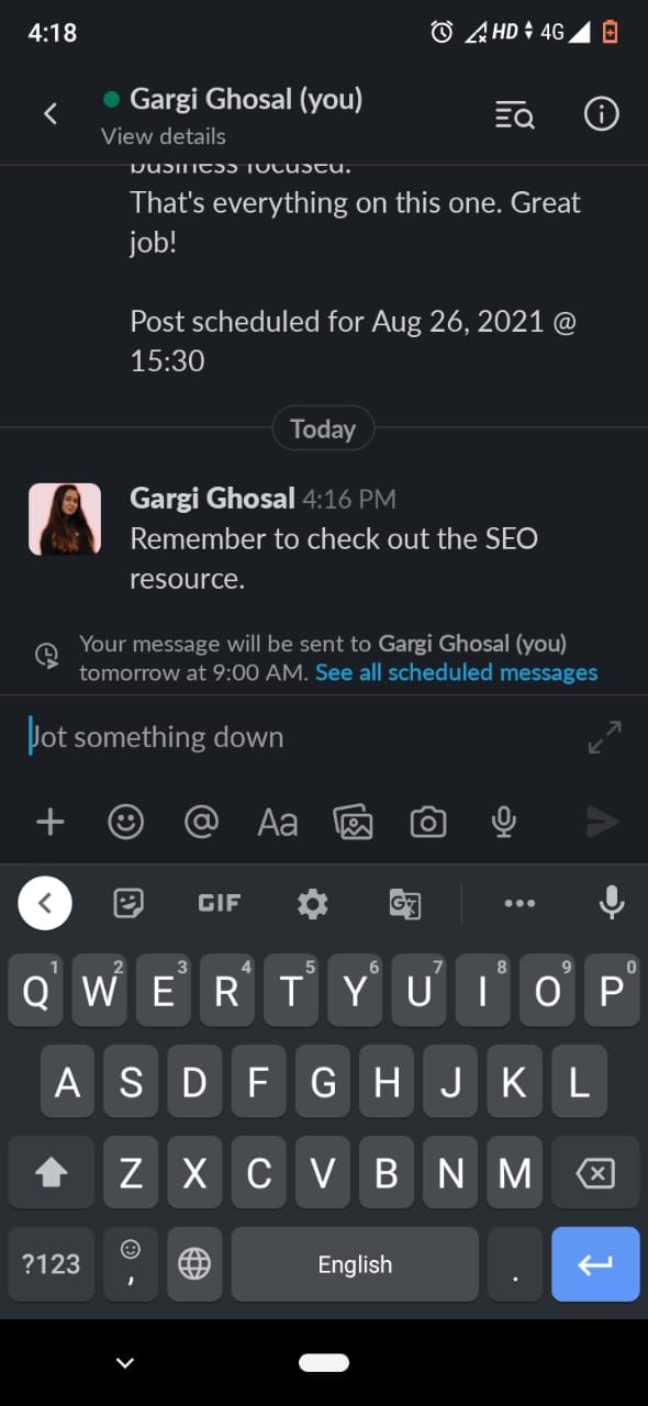 how to edit scheduled messages