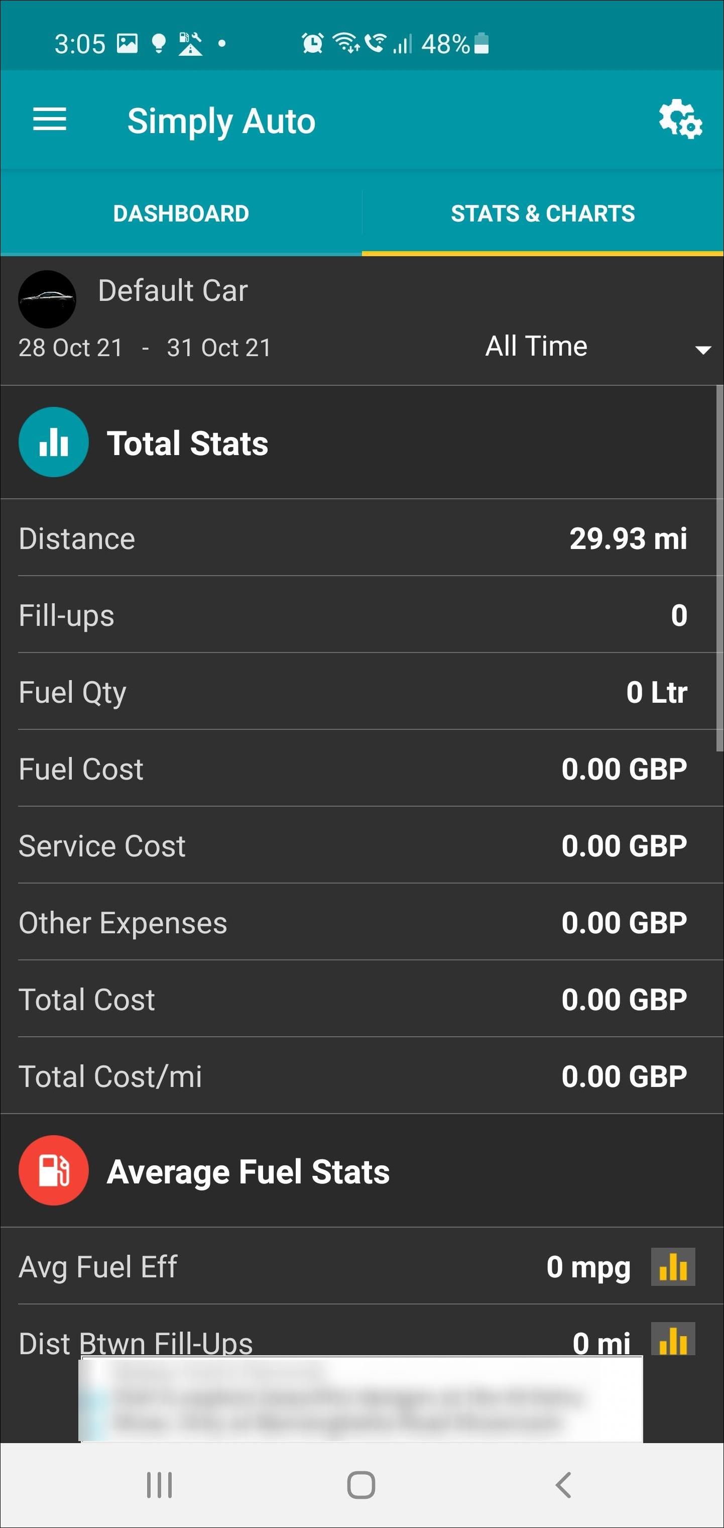 simply auto mileage tracker android