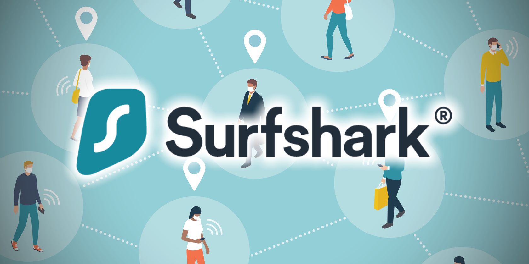 surfshark trackers logo feature