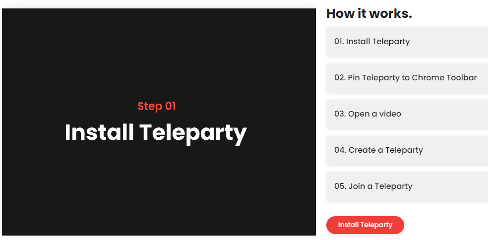 teleparty how it works