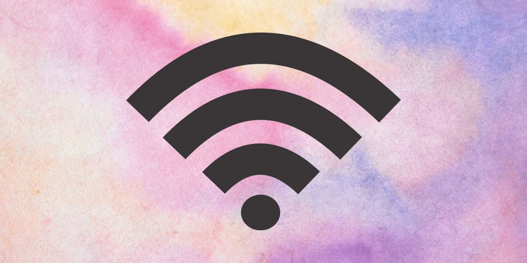 Símbolo de enrutador Wi-Fi con un buen aspecto de fondo