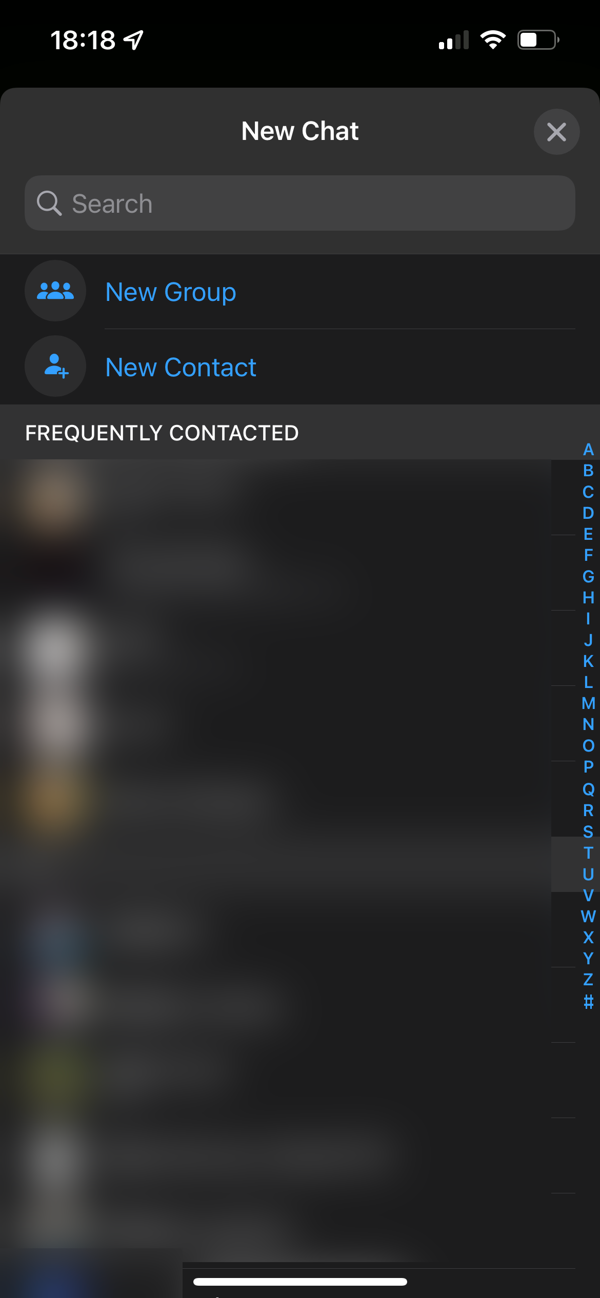 Tin nhắn mới WhatsApp