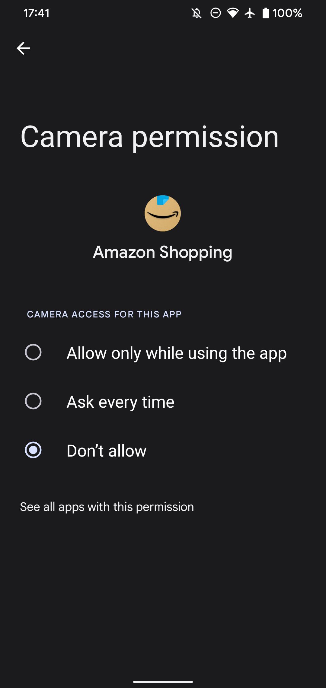 Android App Deny Permissions