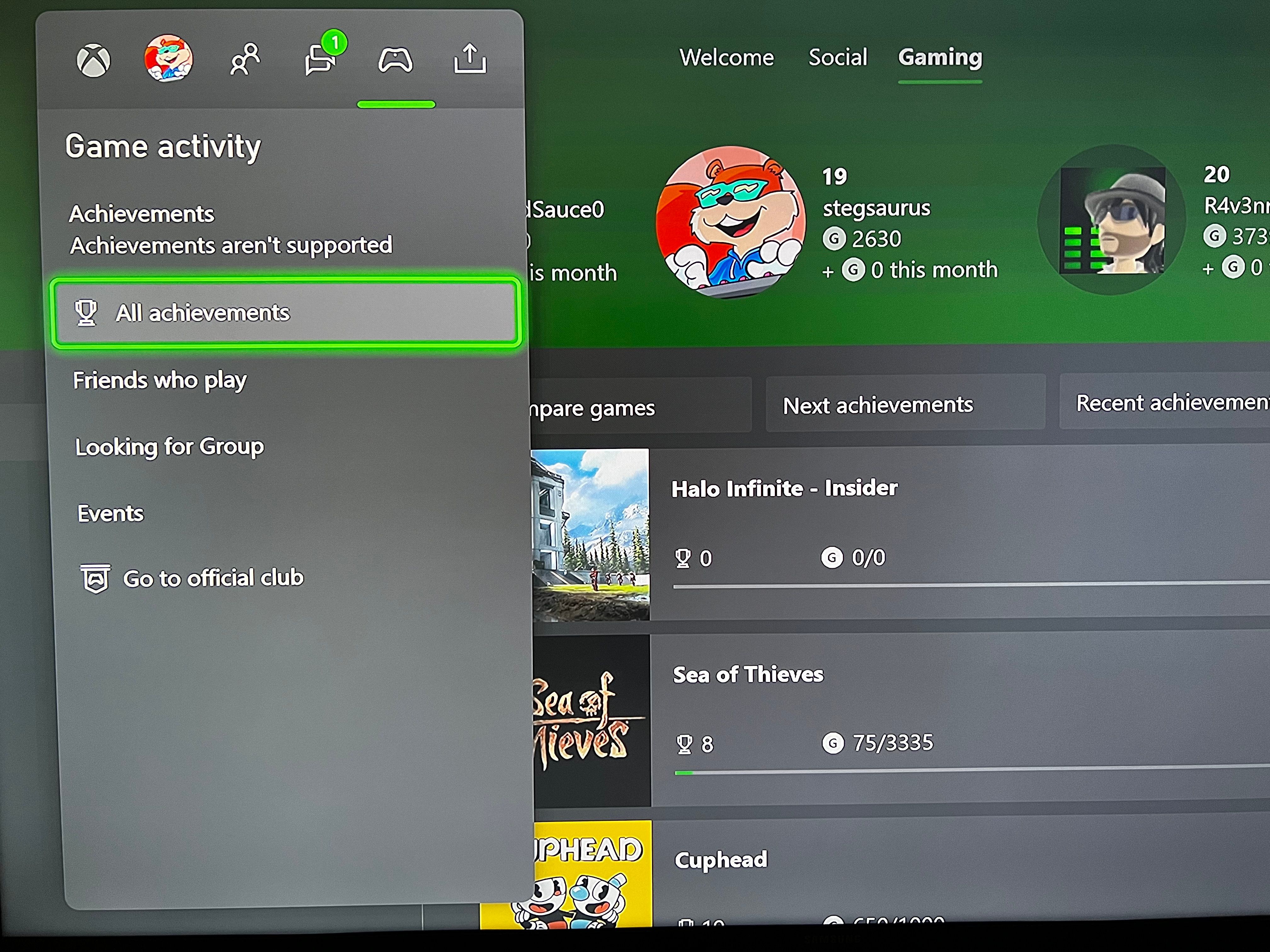 Xbox All Achievements