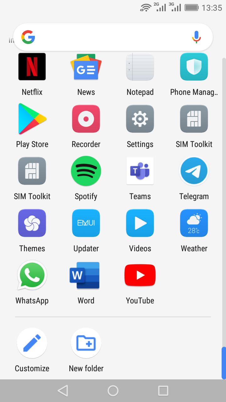 Action Launcher - App Drawer