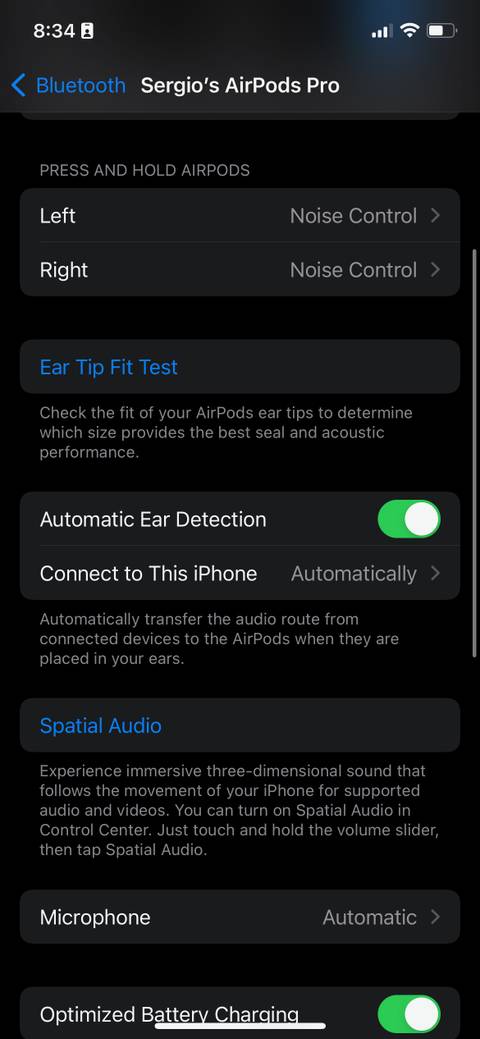 ایرپاد اپل: نحوه غیرفعال کردن اتصال خودکار ایرپاد در بین دستگاههای اپل 3 AirPods Pro Settings iPhone.jpeg?q=50&fit=crop&w=480&dpr=1 -
