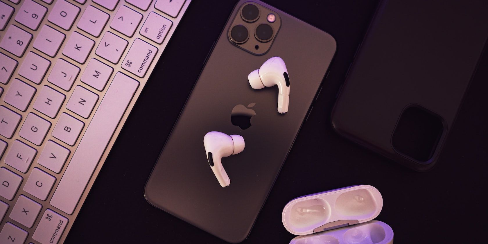 AirPods Pro on top of iPhone Featured