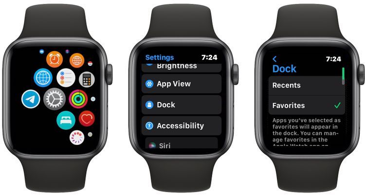 Apple watch 2024 docks