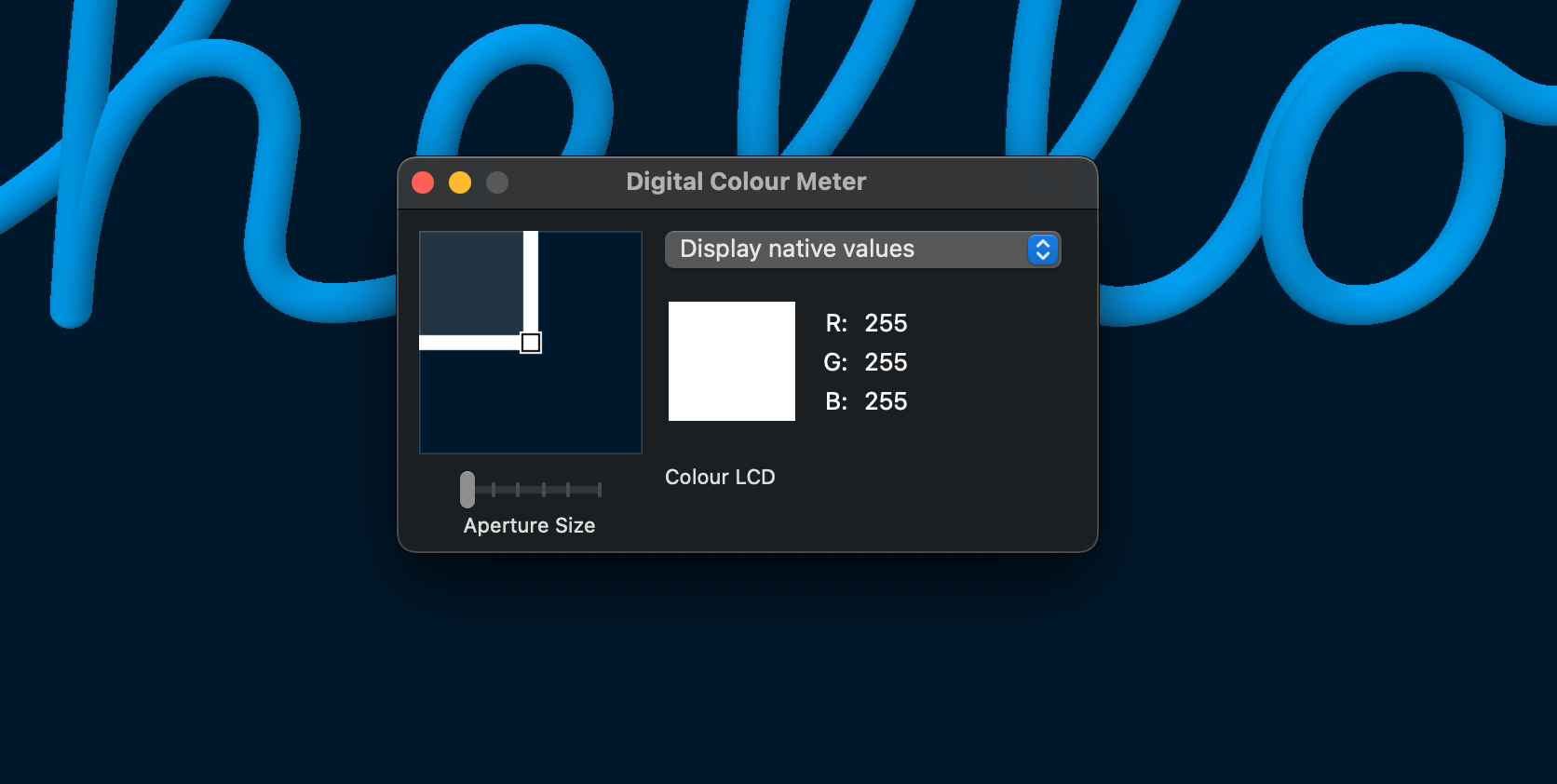 Digital Color Meter Screenshot