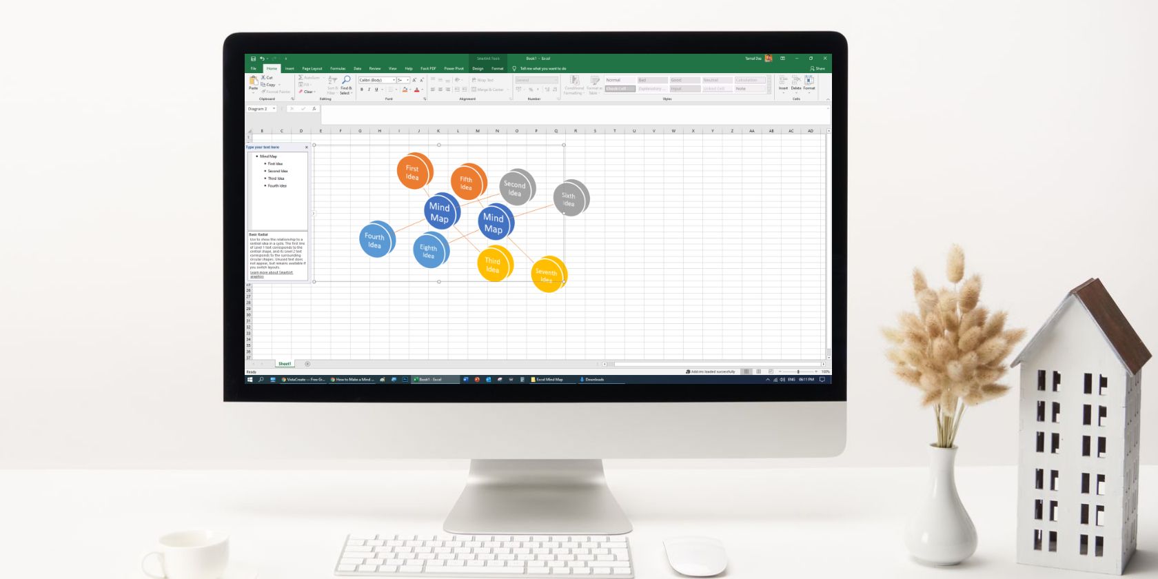 How to Make a Mind Map in Excel: 5 Easy Methods