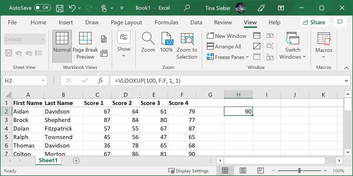 Excel Vlookup Function 01