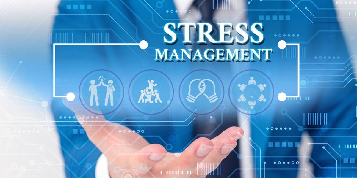 An illustration of stress management methods