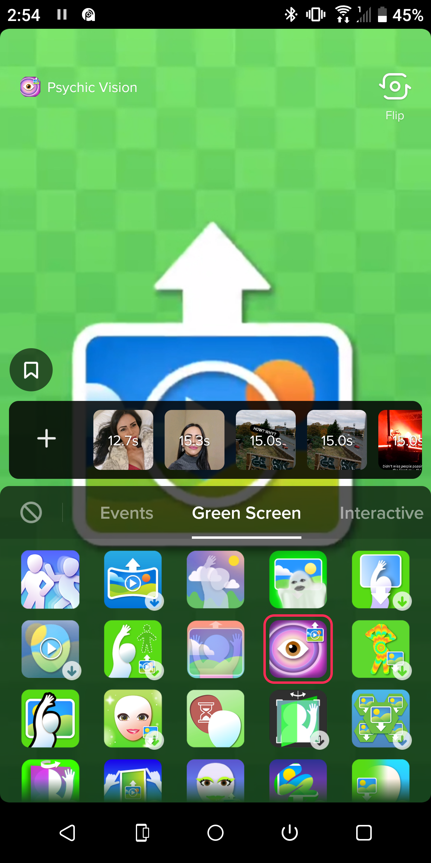 Green-screen-options-TikTok