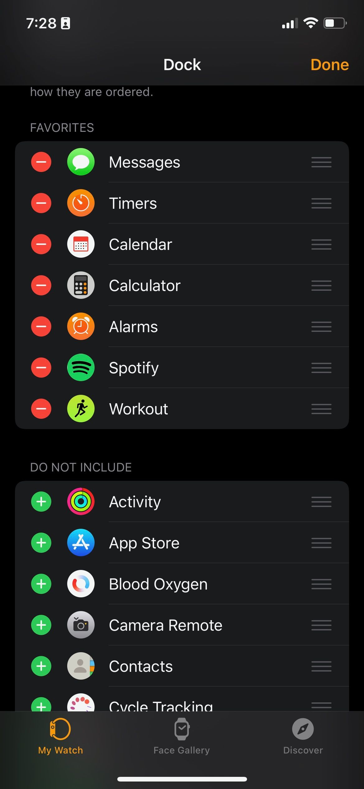 Keep in discount dock apple watch