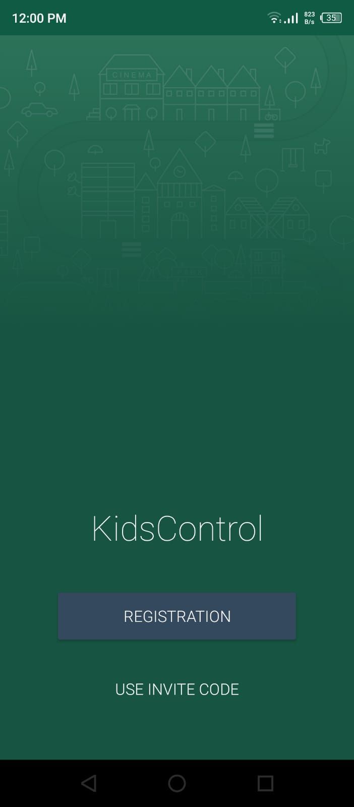 KidsControl - Get Started Page