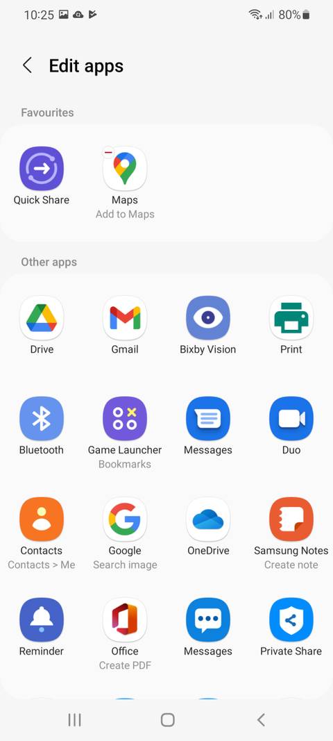 9 ویژگی برتر اینترفیس One UI 4 برای گوشیهای گلکسی سامسونگ 7 One UI 4 share menu customization.jpg?q=50&fit=crop&w=480&dpr=1 -