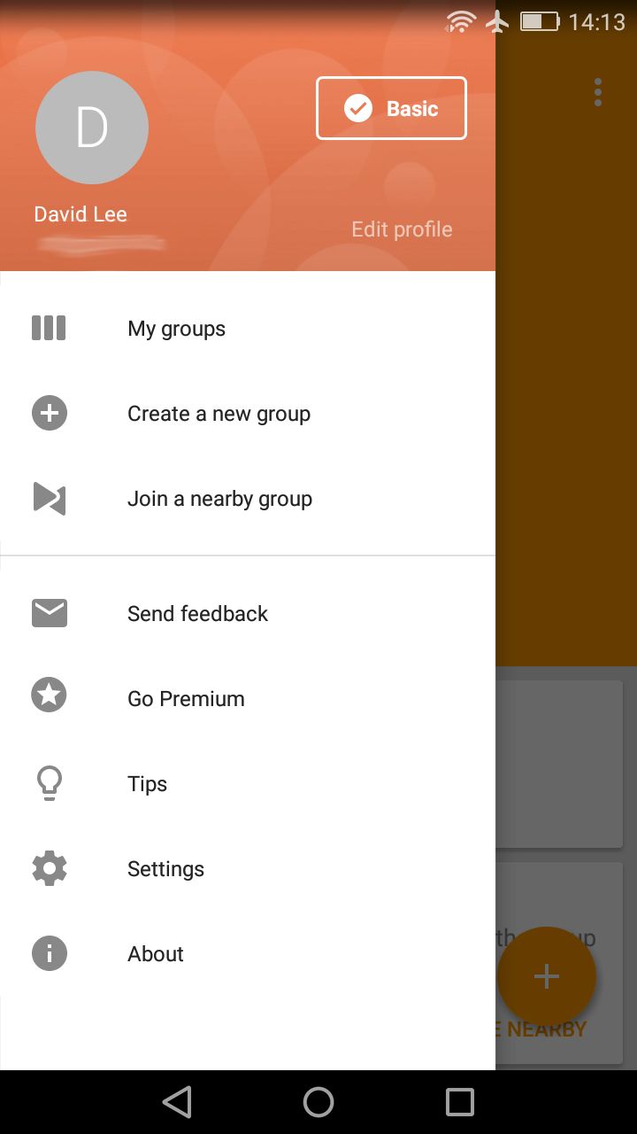 Settle Up - Menubar