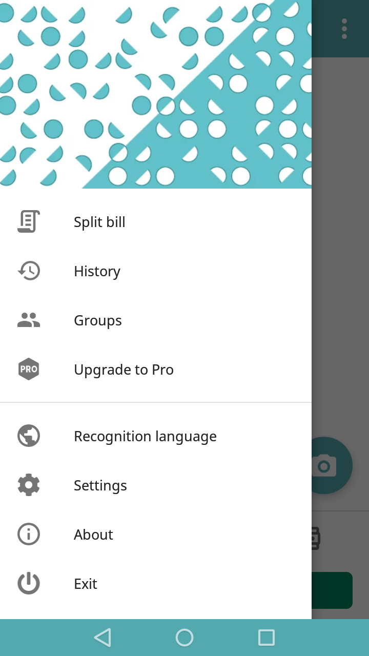 Snap &amp; Split - Sidebar