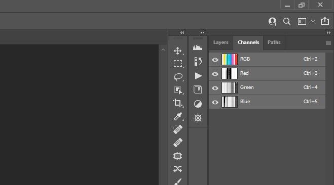 The RGB Channels in Photoshop