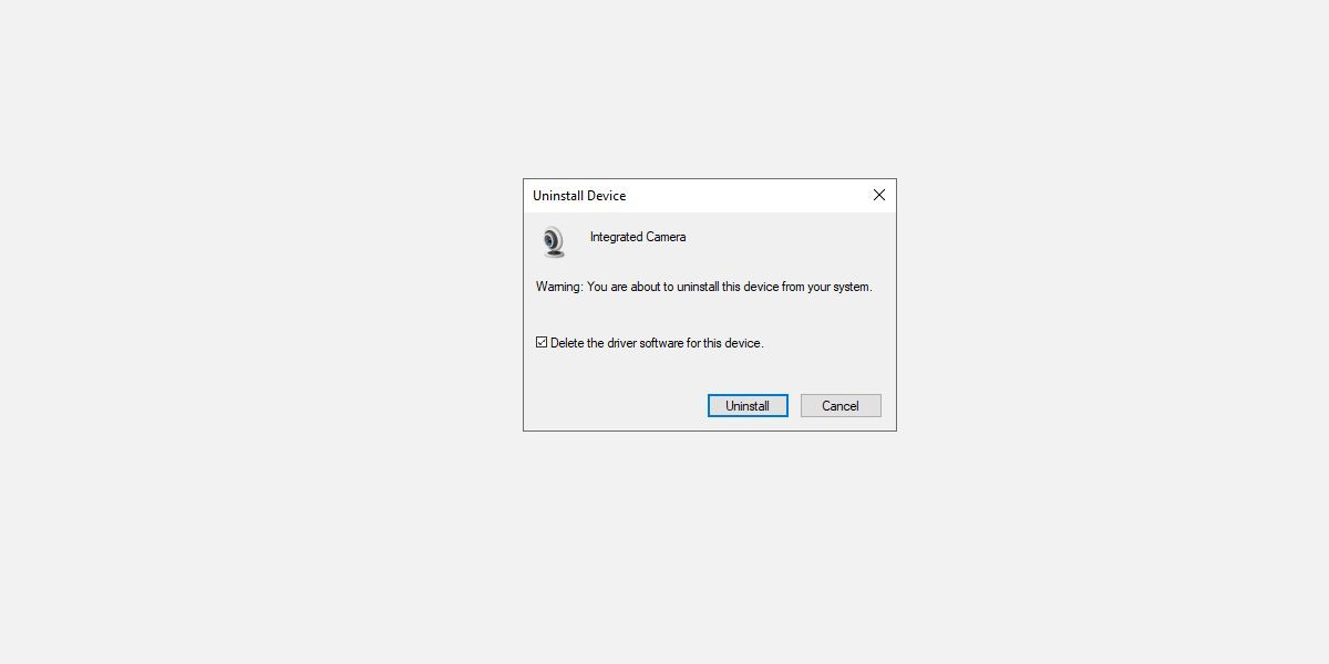 Windows 10 Uninstall Device and Delete Driver