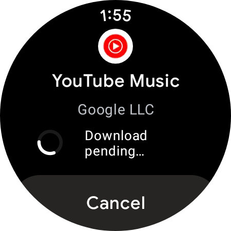 Installing YT Music on Android Watch