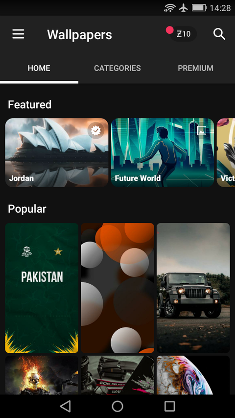 واتساپ خود را با این 10 اپلیکیشن اندرویدی بهتر کنید 2 ZEDGE Home.png?q=50&fit=crop&w=480&dpr=1 -