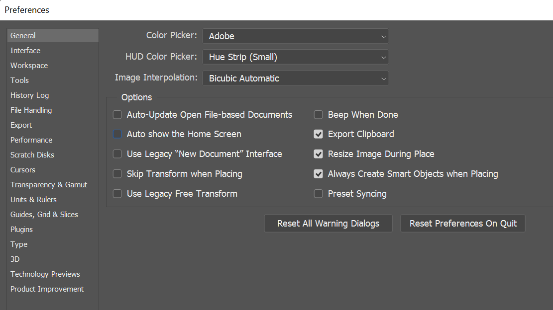How To Disable The Start Screen In Photoshop