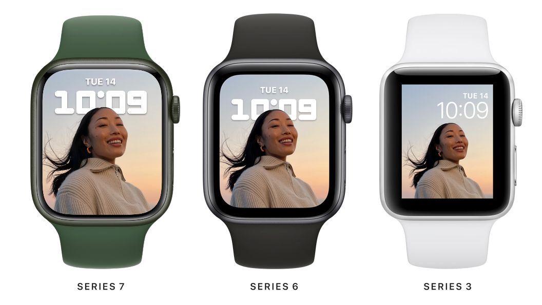 apple watch series 7 screen