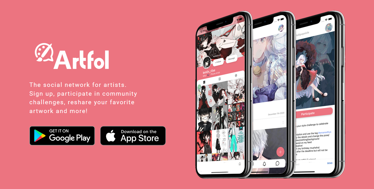 Artfol Social Media Platform for Artists