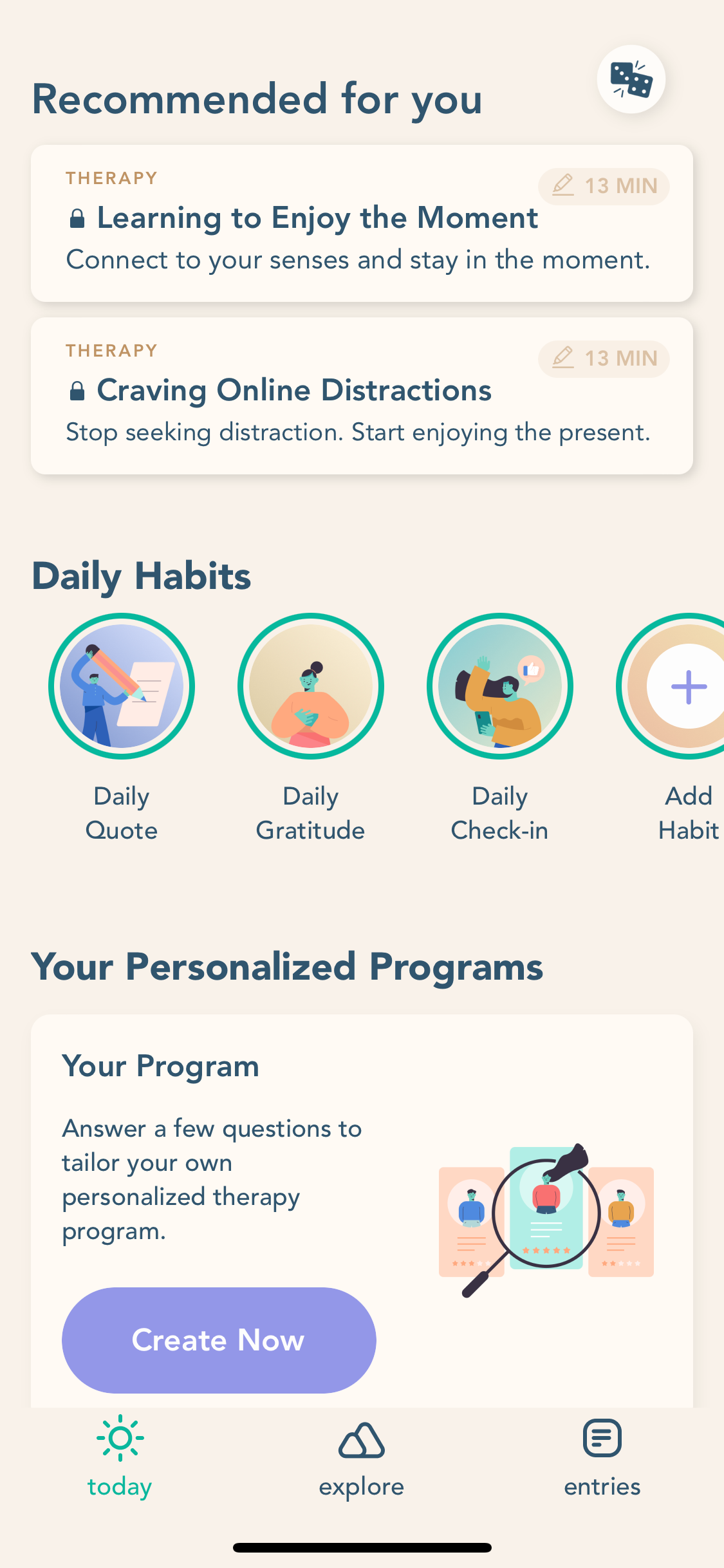 bloom daily habits