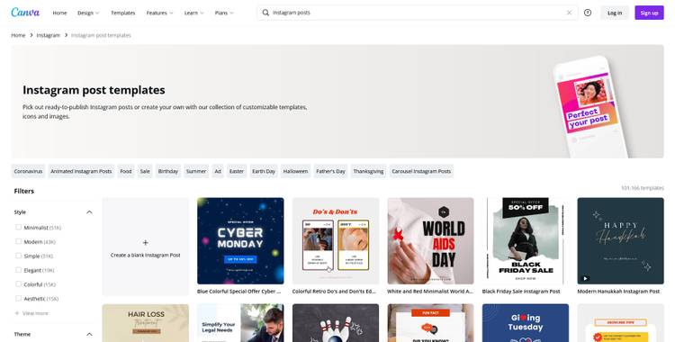 7 وبسایت که استفاده از اینستاگرام را لذتبخشتر میکند 5 canva instagram.jpg?q=50&fit=crop&w=750&dpr=1 -