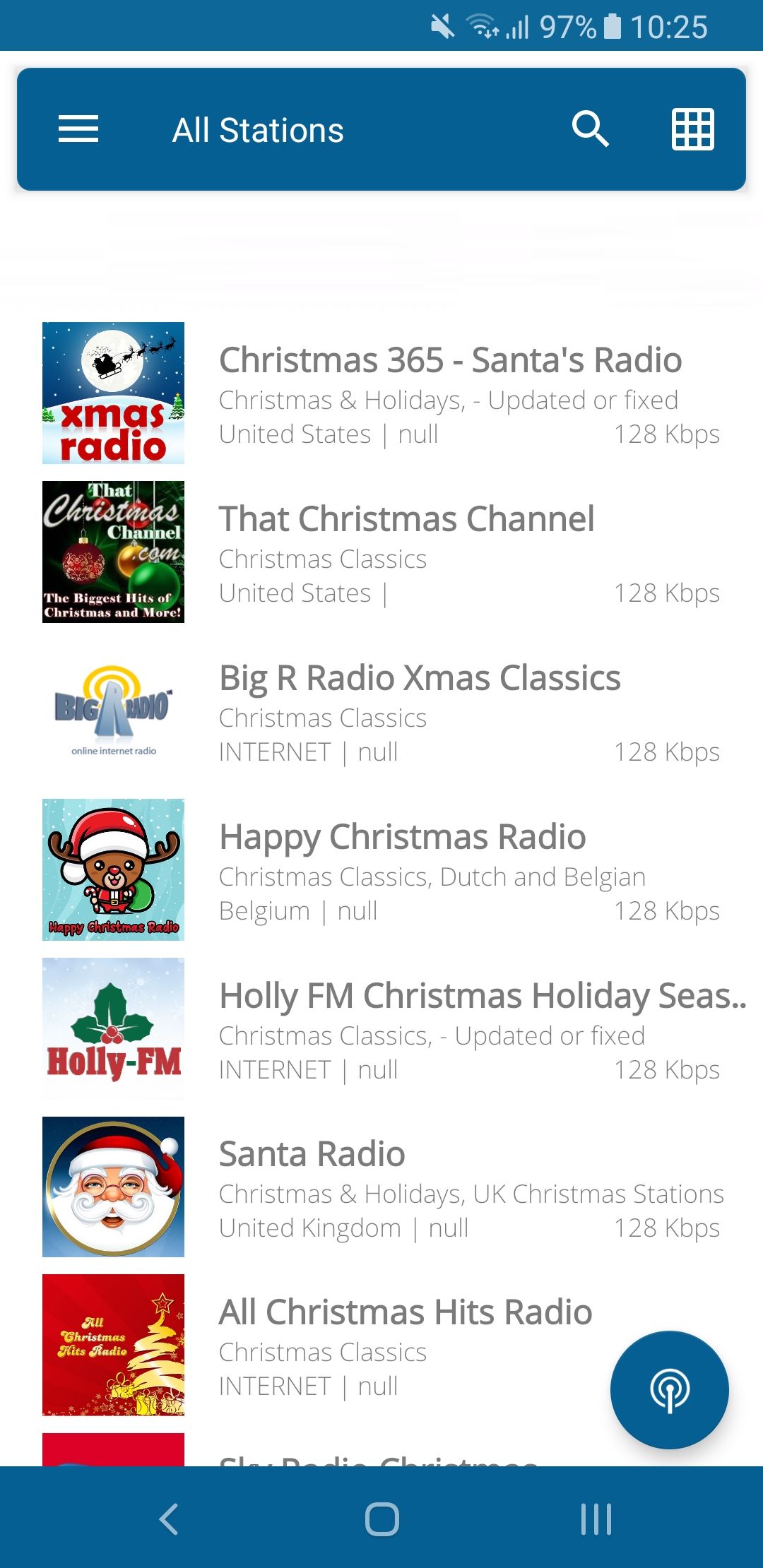 christmas radio all stations