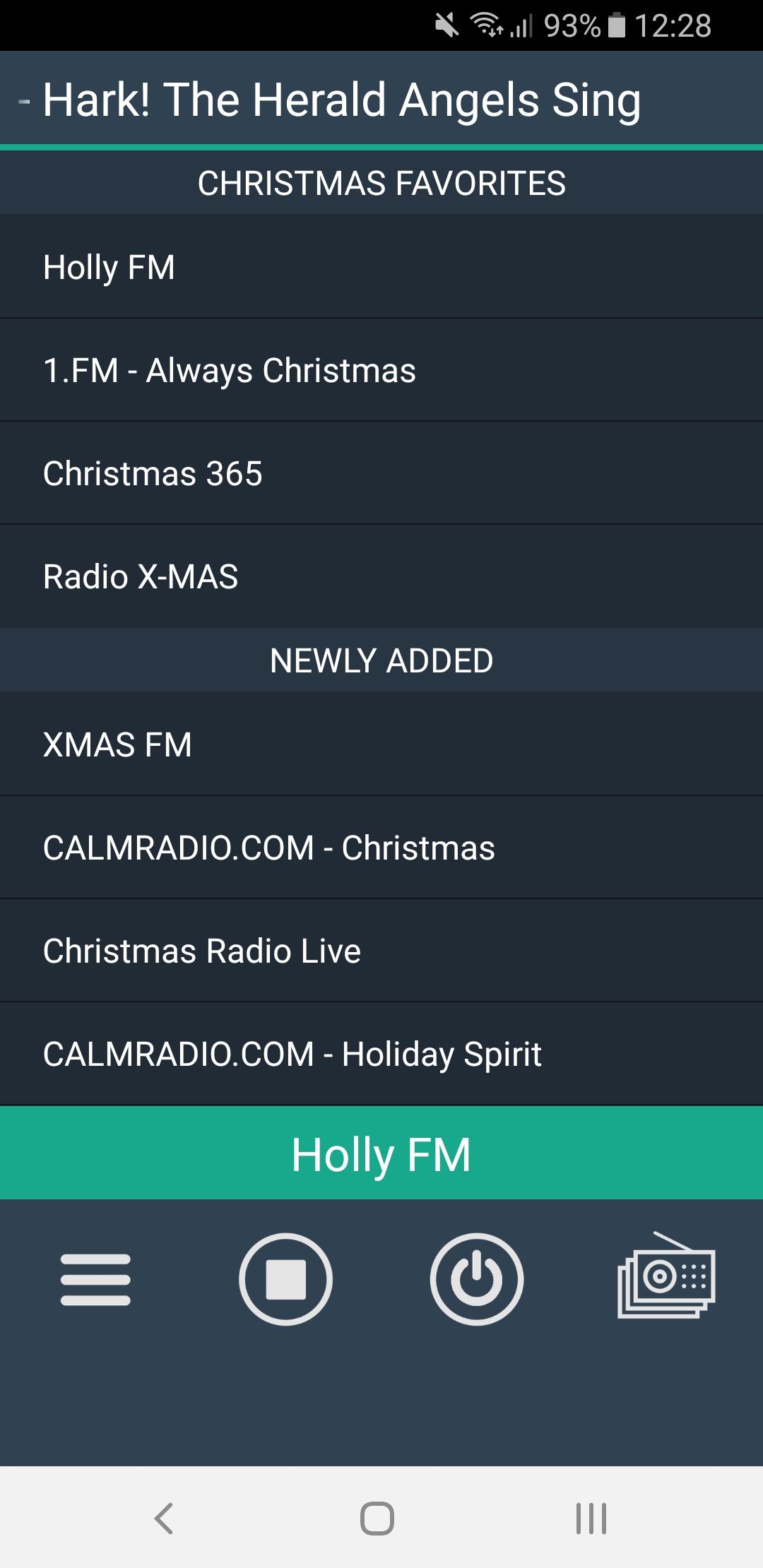 christmas radio playlists 1