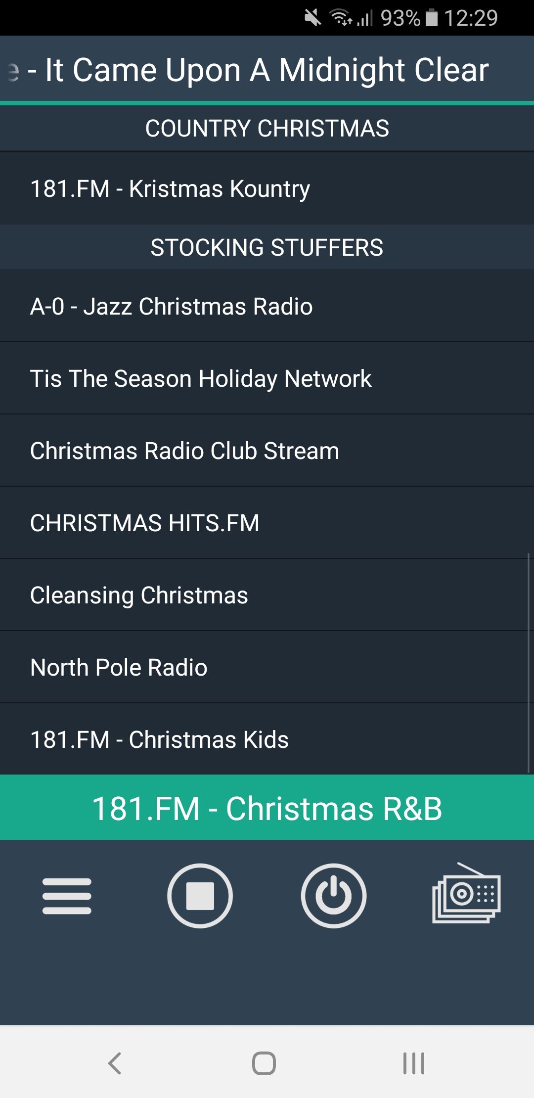 christmas radio playlists 3