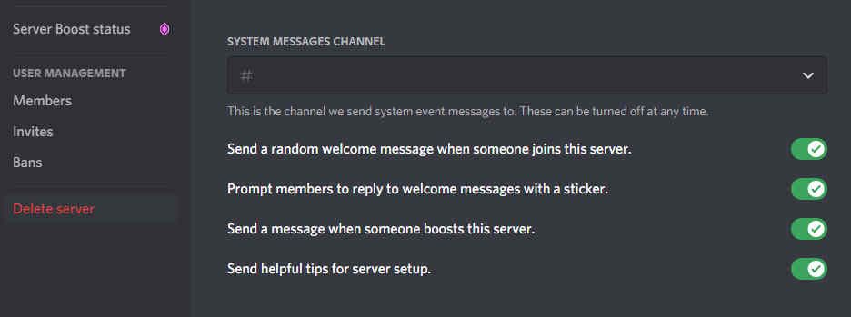 discord server overview