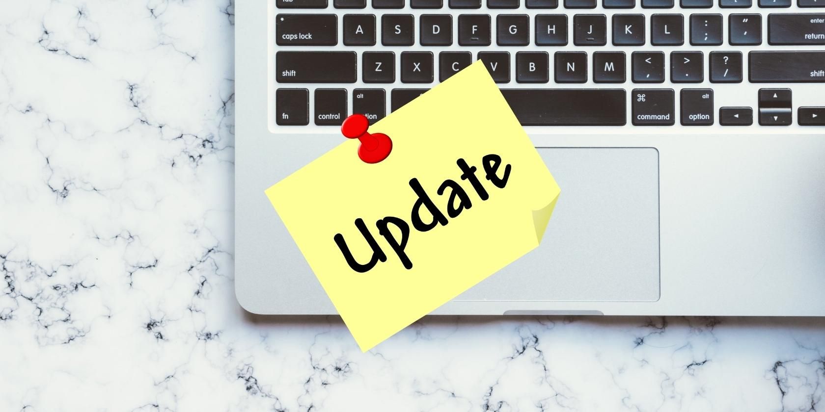 how to update apps on macbook air