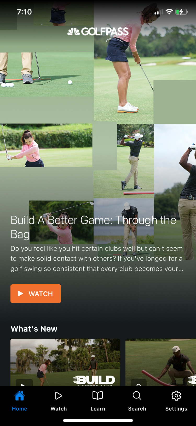 golf pass home page