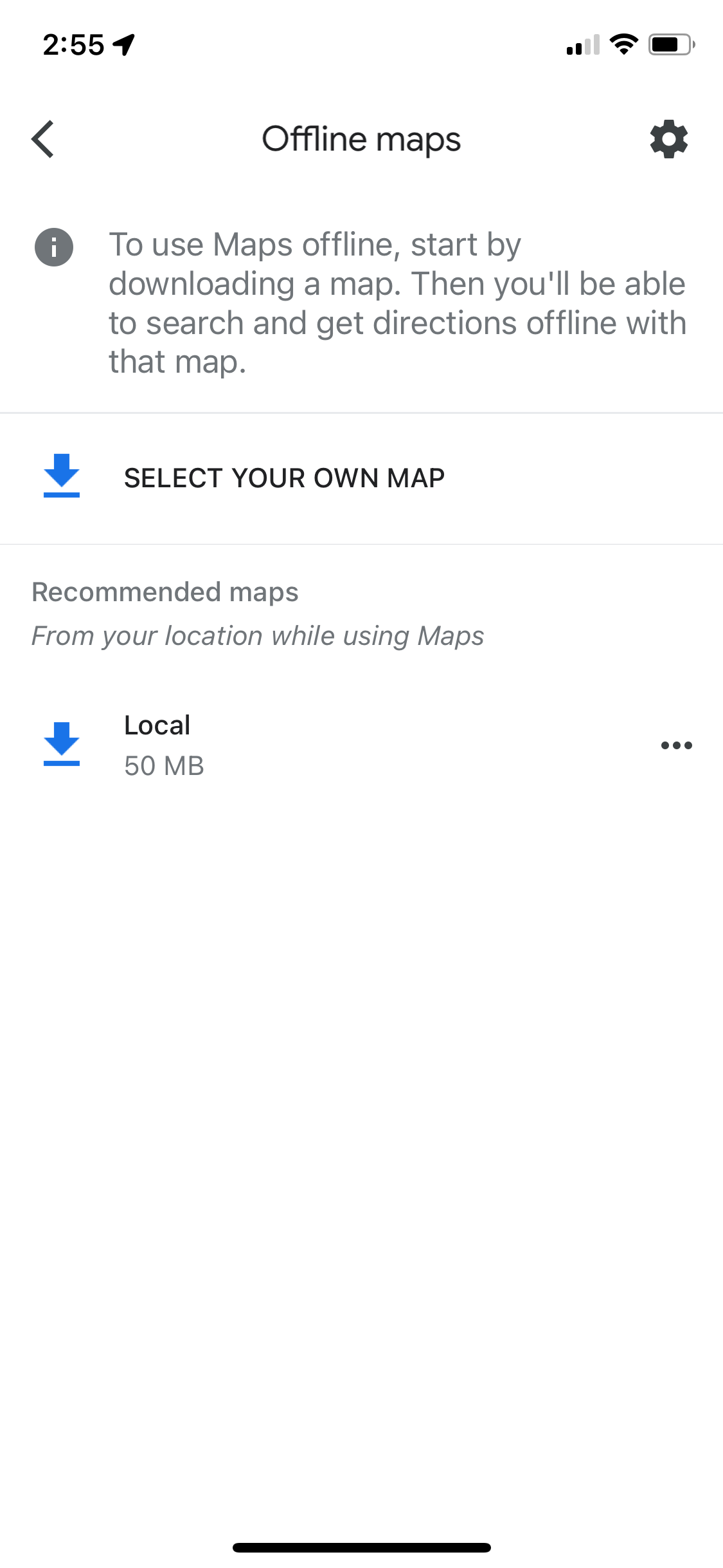 Apple Maps Offline Mode 3 Ways To Download An Offline Map On An Iphone