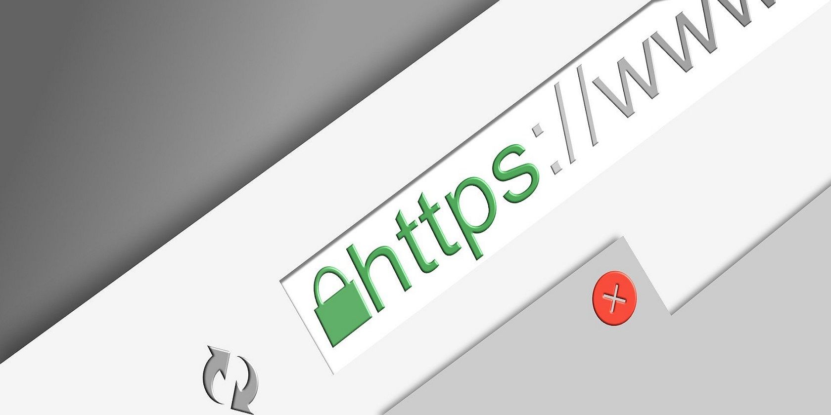 HTTPS in the browser bar. 