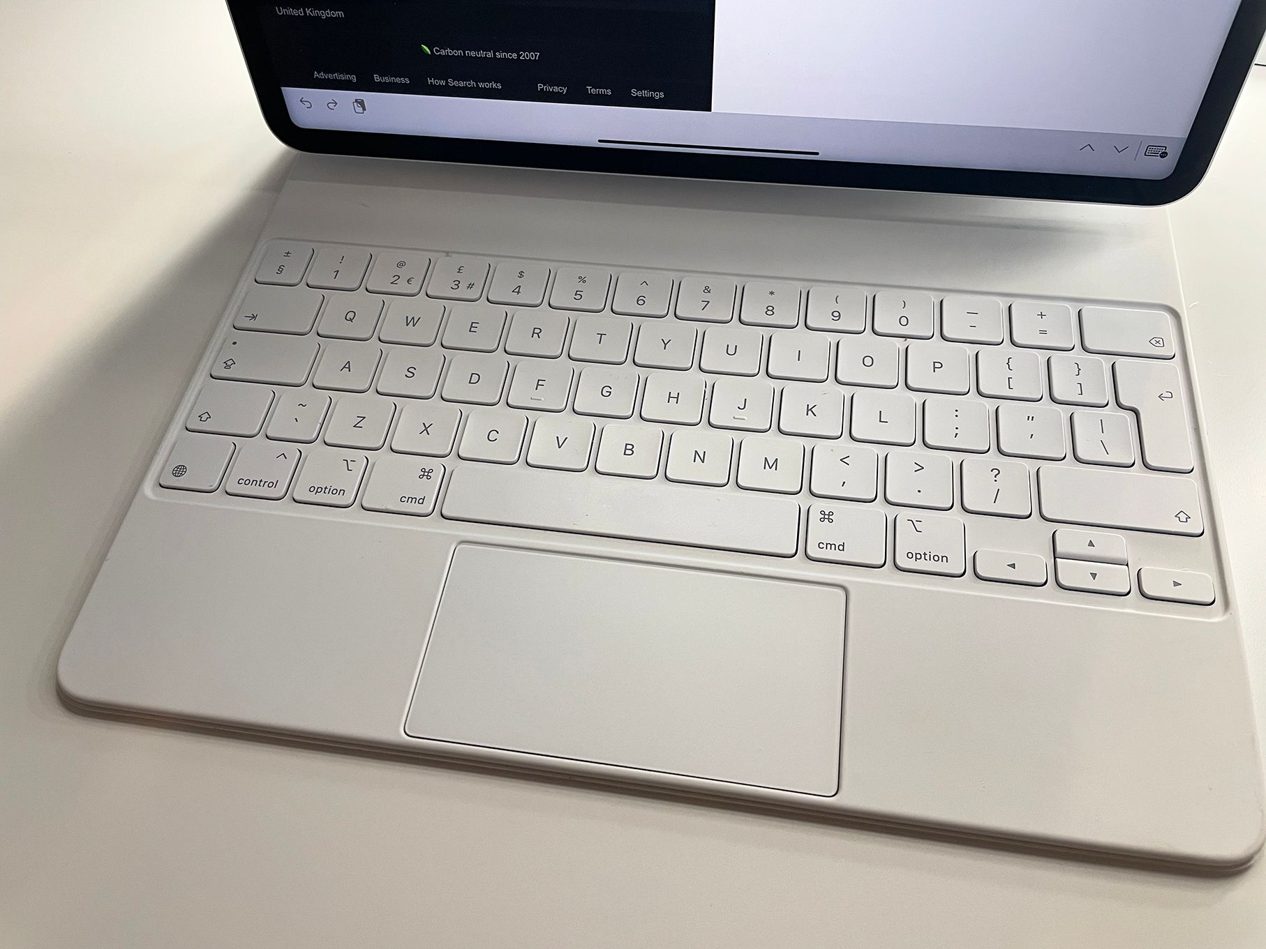 iPad Pro Magic Keyboard Close-Up